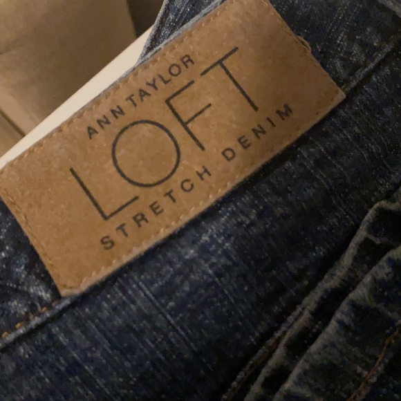 LOFT Denim Jeans Size 10 - Picture 4 of 4